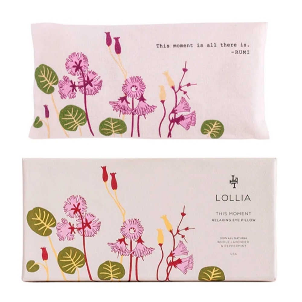 NWOT Margot Elena Lollia This Moment Eye Pillow